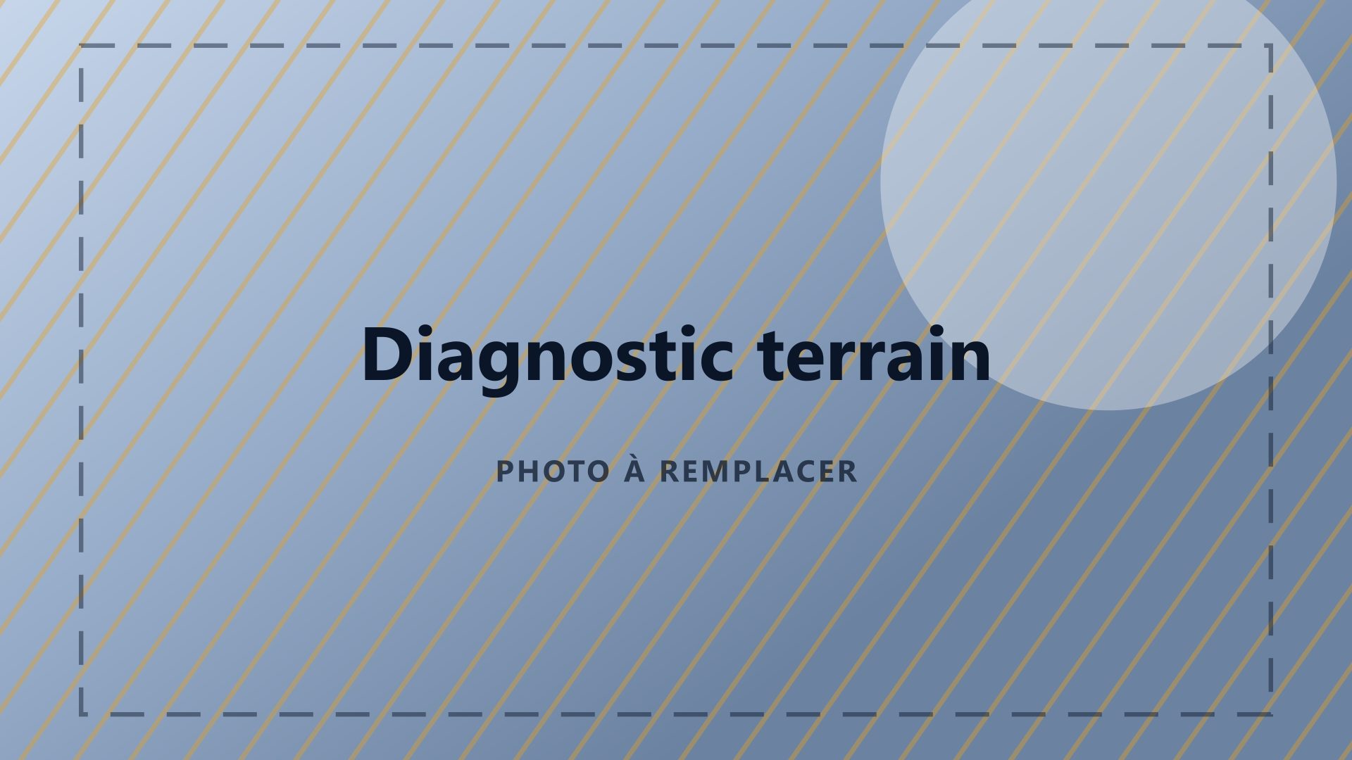 Diagnostic précis sur le terrain
