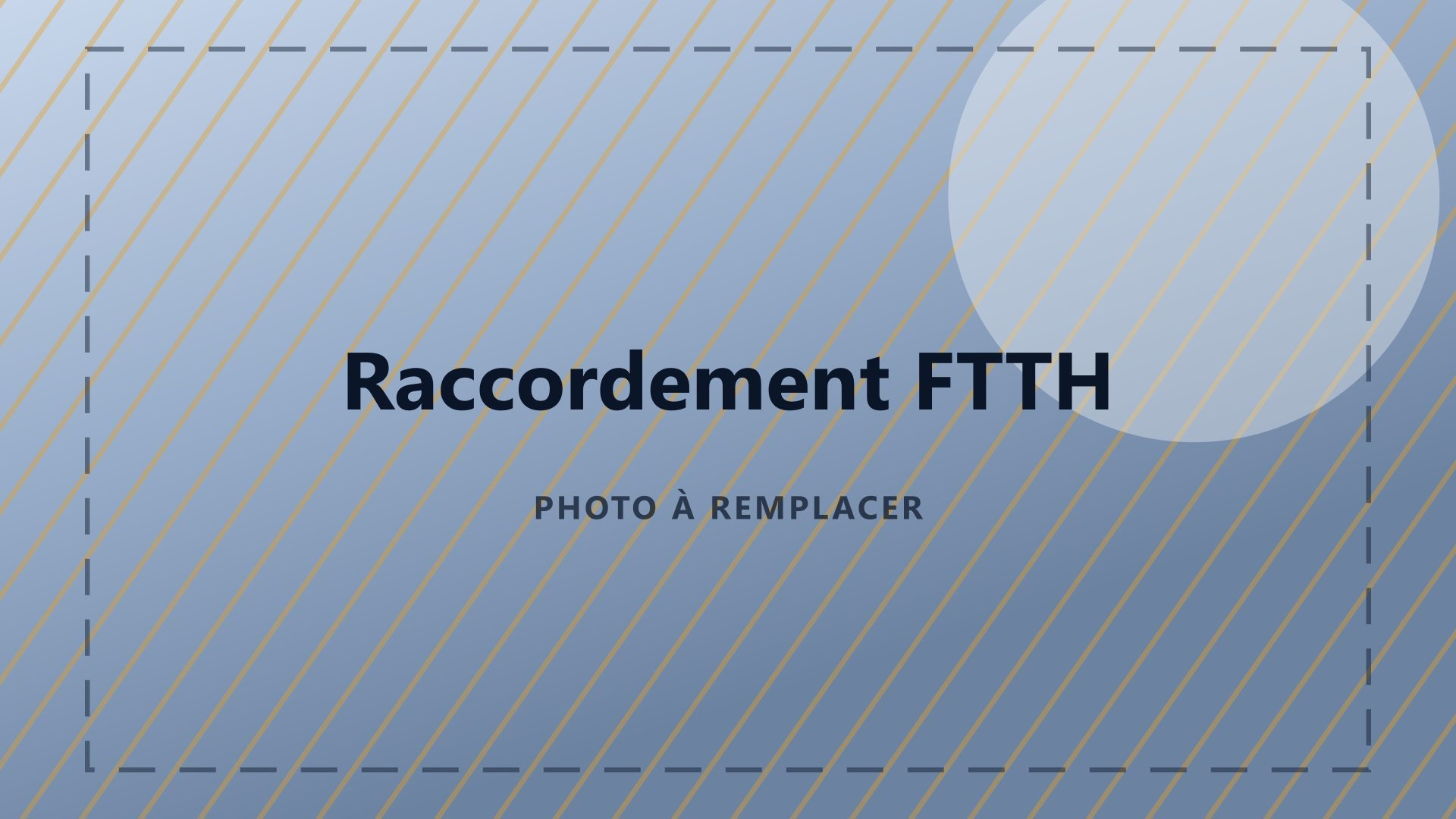Pré-fibrage & raccordement FTTH